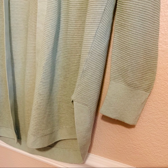 LOFT Long Open Front Light Weight Cardigan NWT - Picture 4 of 13